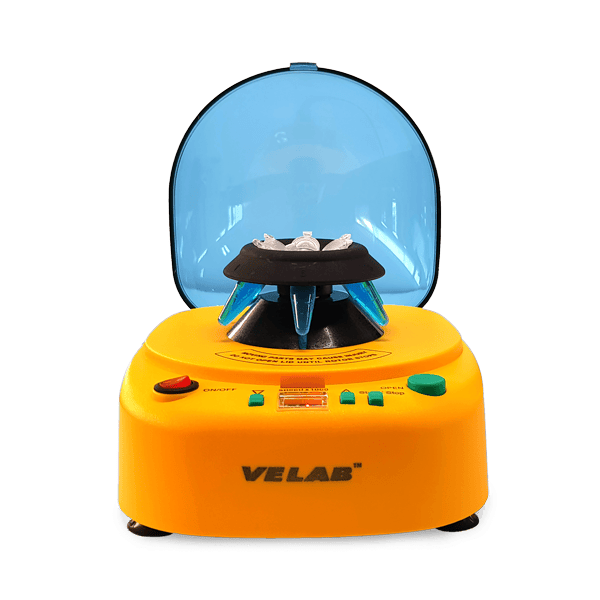 Centrífuga de mesa Velab PRO-12K con pantalla LED.